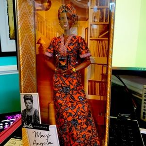 New Maya Angelou Barbie Doll NRFB